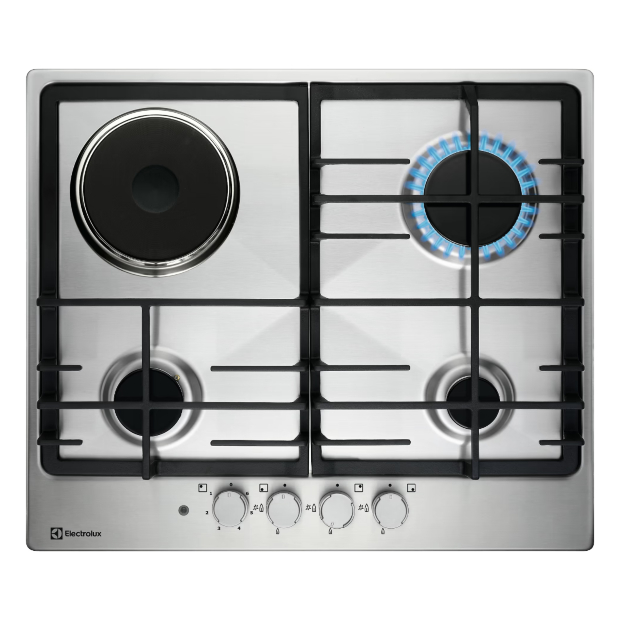Варильна поверхня комбінована Electrolux KGM64311X 0
