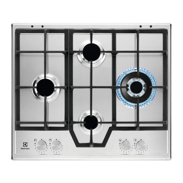 Варильна поверхня газова Electrolux KGS64562SX 0