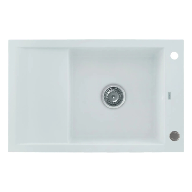 Кухонна мийка KERNAU KGS M 6078 1B1D PURE WHITE 0