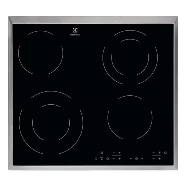 Варильна поверхня електрична Electrolux EHF6342XOK 0